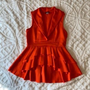 Venus Peplum Top - M